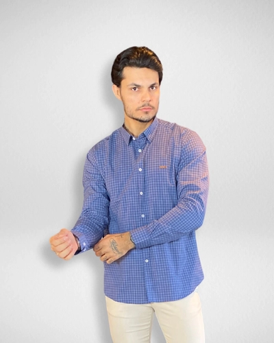 CAMISA MANGA LONGA SEMI SLIM