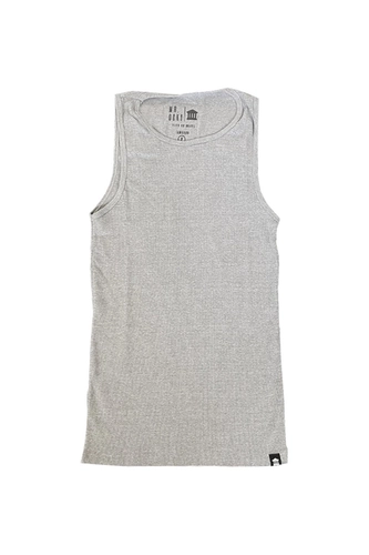 CAMISETA REGATA CANELADA MR. OCKY CINZA MESCLA P