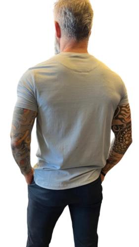CAMISETA HENLEY EGIPCIO GOLA PADRE
