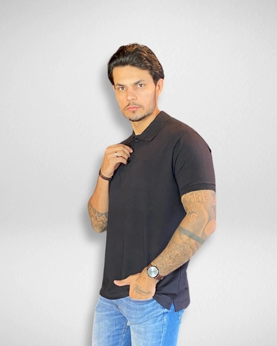 POLO COTTON PIMA COM ELASTANO