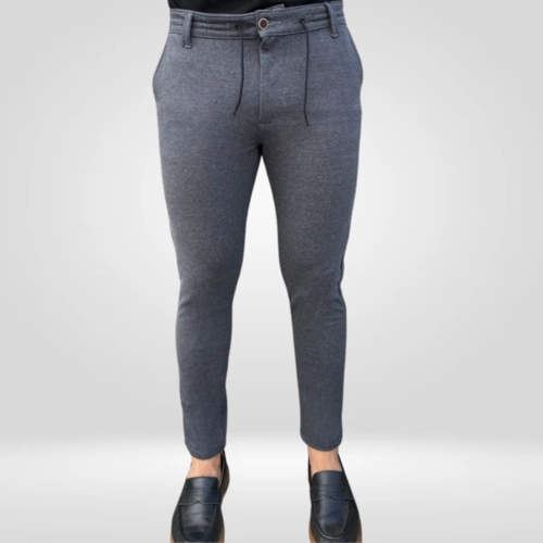 CALÇA MOLETOM ESTILO ALFAIATARIA