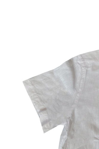 CAMISA MC SLIM FIT LINHO BRANCO 2