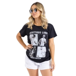 CAMISETA 4 GL FEMININO PRETO P