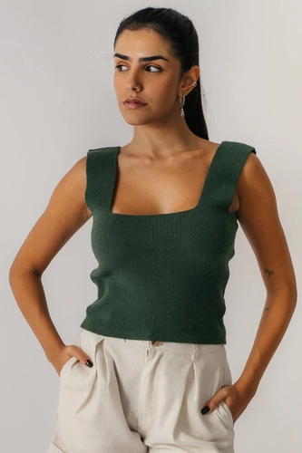 CROPPED VISCOSE