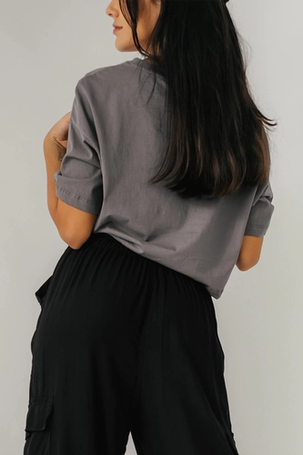 T-SHIRT CROPPED FEMININO