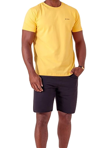 CAMISETA SUMMER SUNSET AMARELO
