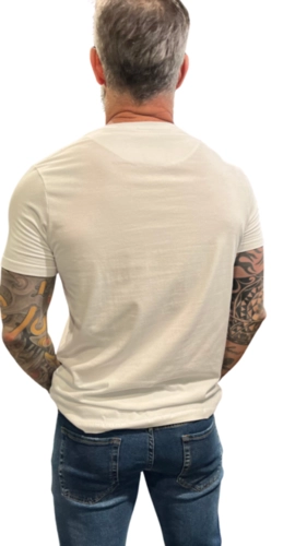 CAMISETA HENLEY EGIPCIO GOLA PADRE