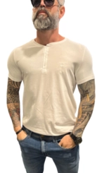 CAMISETA HENLEY EGIPCIO GOLA PADRE
