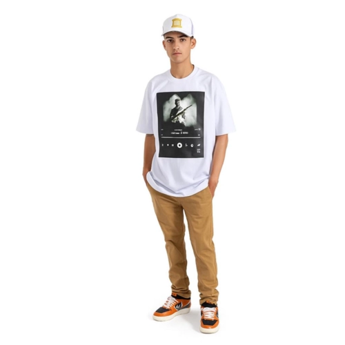CAMISETA SPOTIFY  BRANCO P