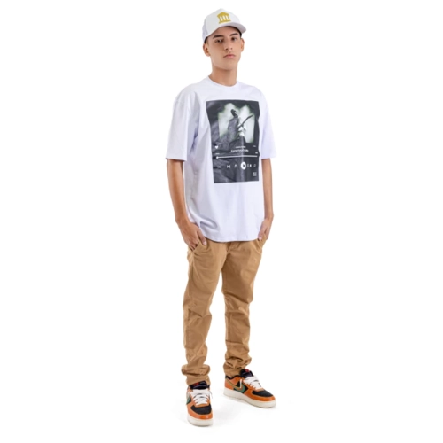 CAMISETA SPOTIFY  BRANCO P