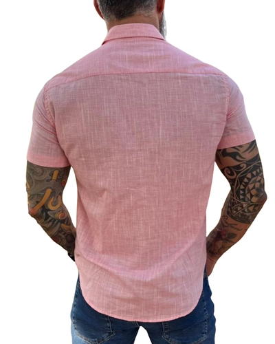 CAMISA MC SLIM FIT FLAME