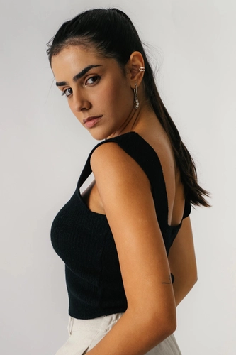 CROPPED VISCOSE