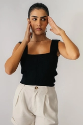 CROPPED VISCOSE