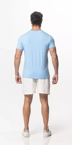 CAMISETA SUMMER GAIVOTAS AZUL