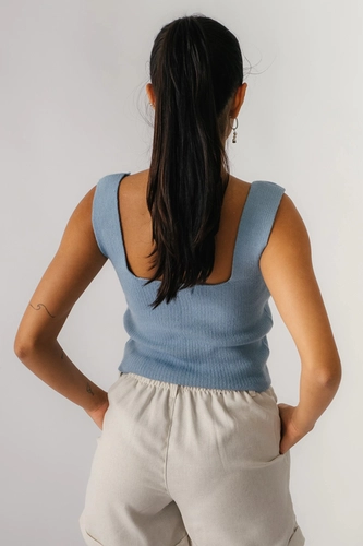CROPPED VISCOSE