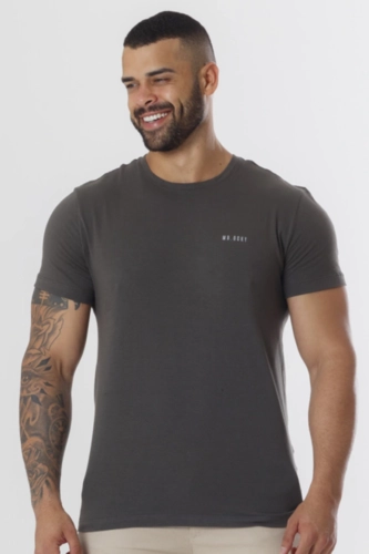CAMISETA SUMMER CINZA CINZA P