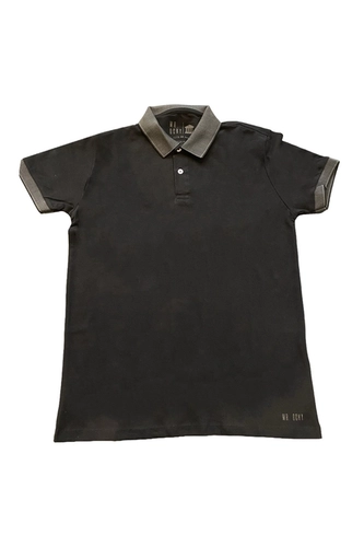 CAMISETA POLO PIQUET MR OCKY PRETO P