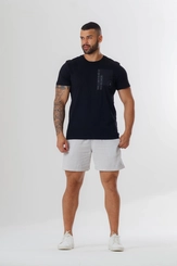 CAMISETA PAPEL E CANETA NA MAO PRETO M