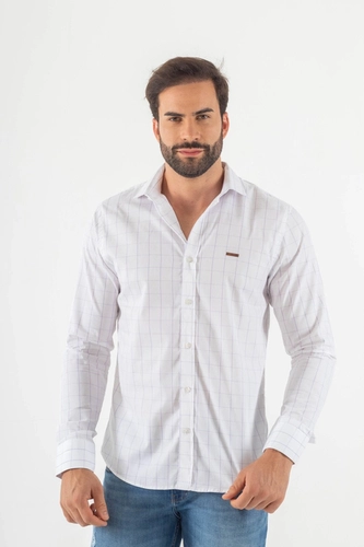 CAMISA MANGA LONGA XADREZ TRICOLINE PREMIUM