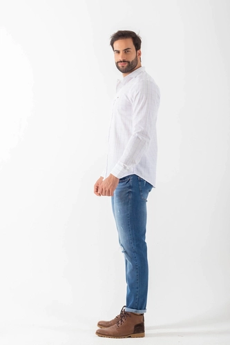 CAMISA MANGA LONGA XADREZ TRICOLINE PREMIUM