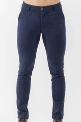 CALÇA SARJA AZUL MARINHO