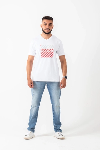 CAMISETA V STRIPES