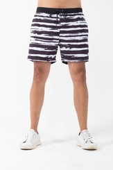 SHORT DUNAS PRETO E BRANCO PRETO E BRANCO GG
