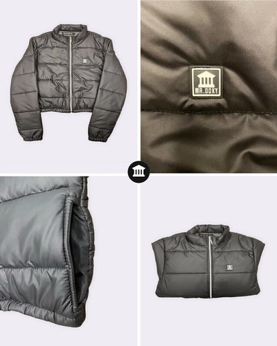 JAQUETA PUFFER FEMININO PRETO FOSCO PRETO G