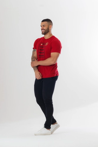 CAMISETA UM VERMELHÃO