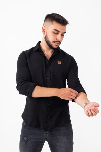 CAMISA MANGA LONGA SEM BOLSO CORES ROSA P