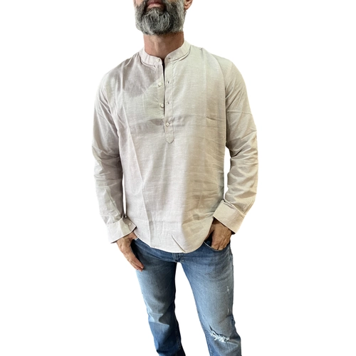 CAMISA MANGA LONGA SEMI SLIM BATA