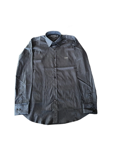 CAMISA MANGA LONGA SEMI SLIM  PRETO P