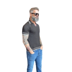 CAMISETA POLO TRICOT