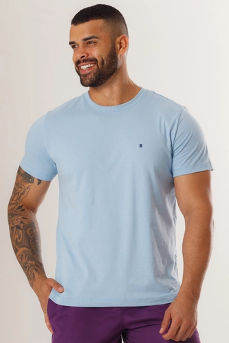 CAMISETA BASIC  - BLUE HOUSE AZUL M