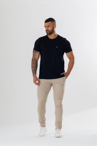 CAMISETA BASIC PRETA  - WHITE HOUSE PRETO P