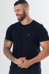 CAMISETA BASIC PRETA  - WHITE HOUSE PRETO P