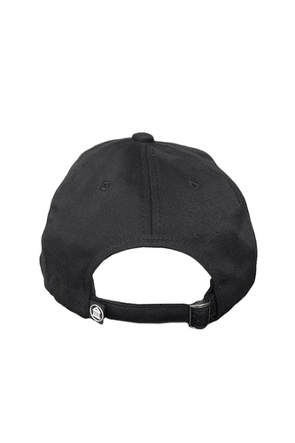 BONE PRETO COM EMBORRACHADO VERMELHO PRETO U