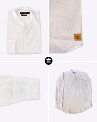 CAMISA MANGA LONGA SEMI SLIM BATA