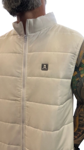 COLETE PUFFER BRANCO MASCULINO BRANCO GG