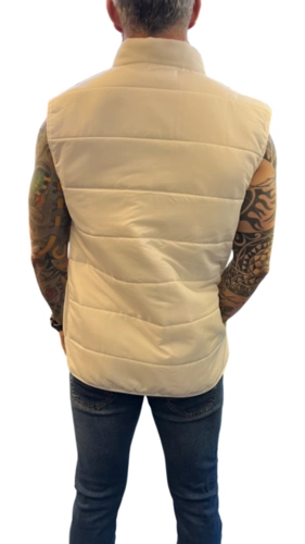 COLETE PUFFER BRANCO MASCULINO BRANCO GG