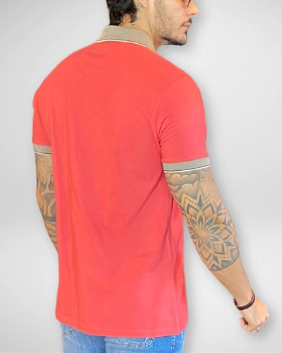 CAMISETA POLO PIQUET MR OCKY MELANCIA GG