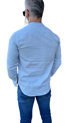 CAMISA MANGA LONGA SEMI SLIM BATA