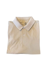 CAMISETA POLO PIQUET MR OCKY BEGE GG