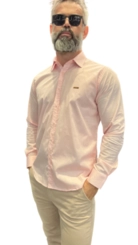 CAMISA MANGA LONGA SEMI SLIM