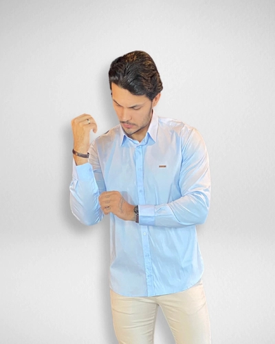 CAMISA MANGA LONGA SEMI SLIM