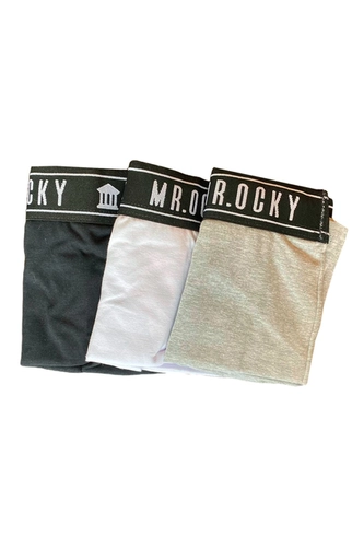 CUECAS BOX MR. OCKY MISTO(PRETO, BRANCO E CINZA)
