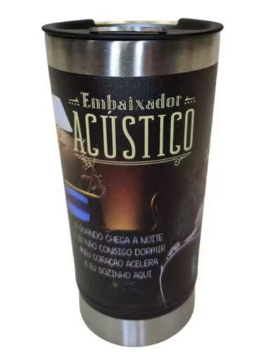 COPO TERMICO CAMISA BORDO SEM COR DEFINIDA U