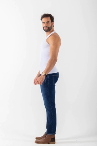 CAMISETA REGATA CANELADA MR OCKY BRANCO