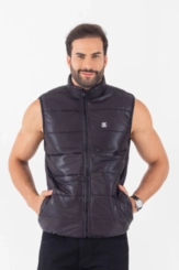 COLETE PUFFER PRETO