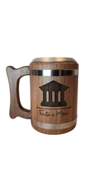 CANECA RAIZ CASINHA MARROM U